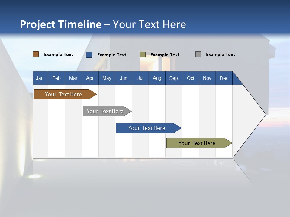 Modern House In Switzerland PowerPoint Template
