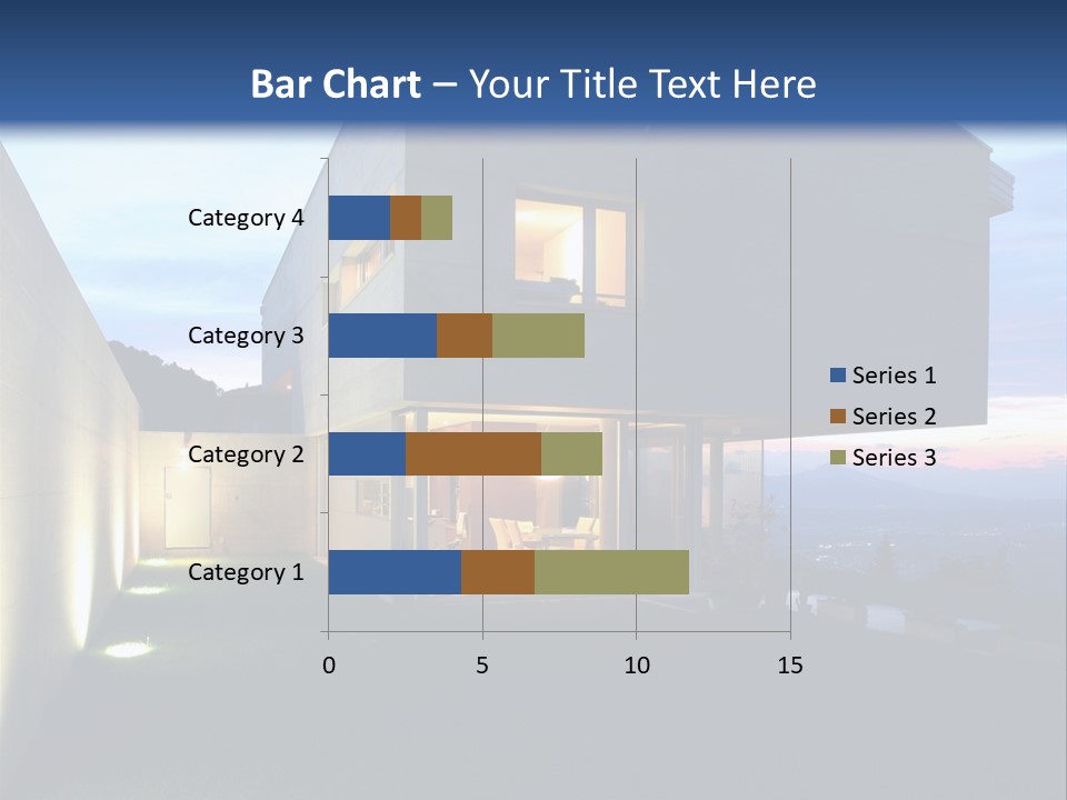 Modern House In Switzerland PowerPoint Template