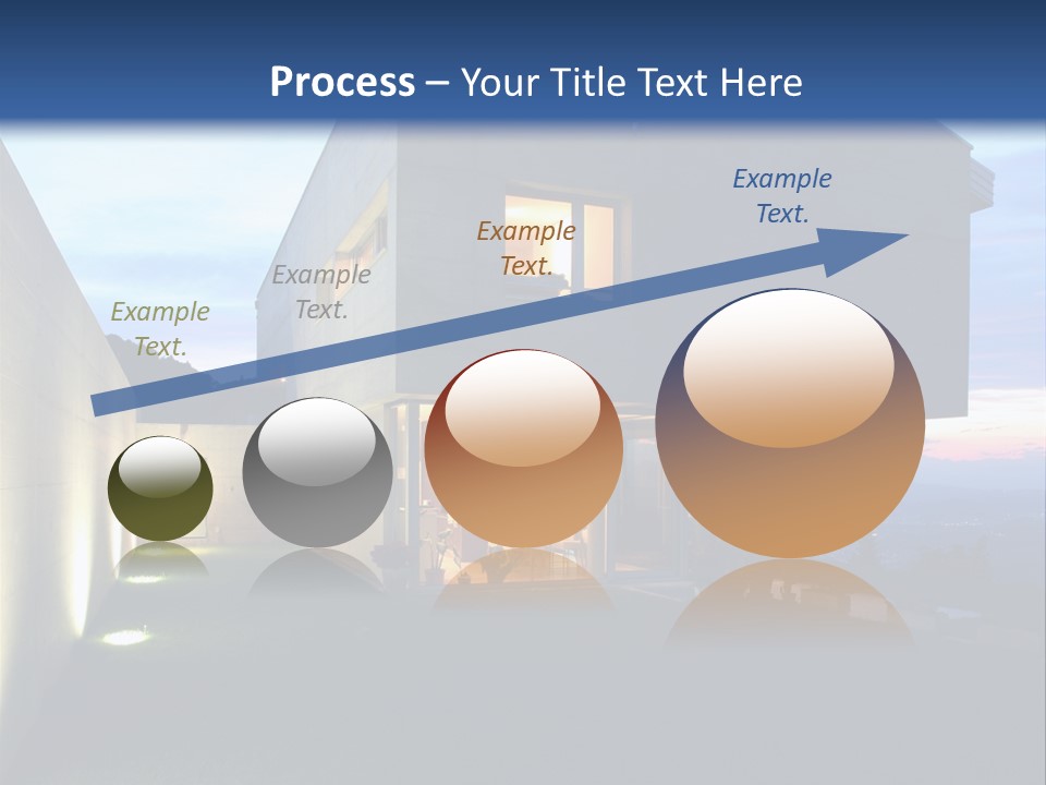 Modern House In Switzerland PowerPoint Template