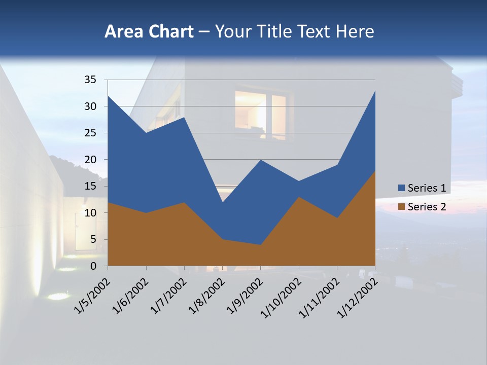 Modern House In Switzerland PowerPoint Template