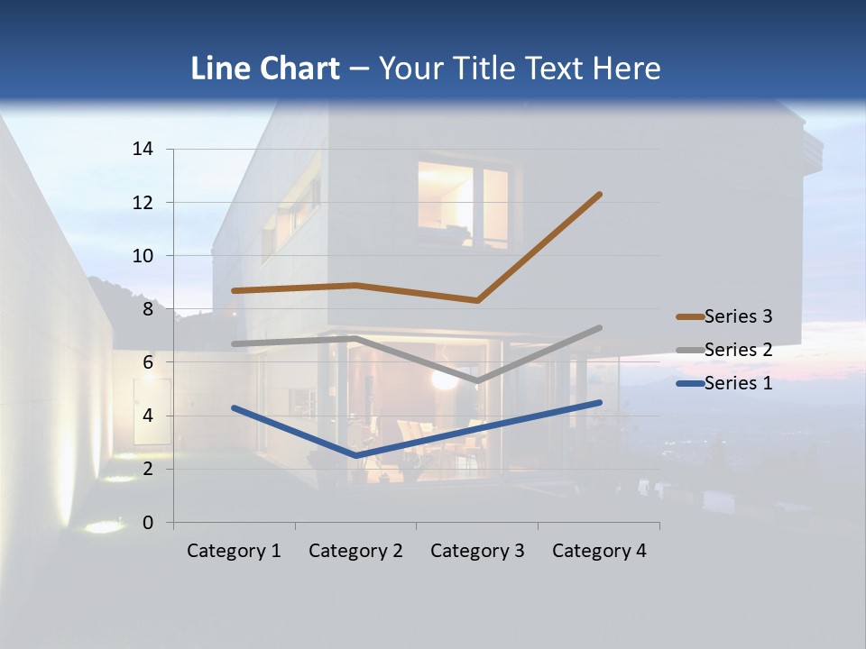 Modern House In Switzerland PowerPoint Template