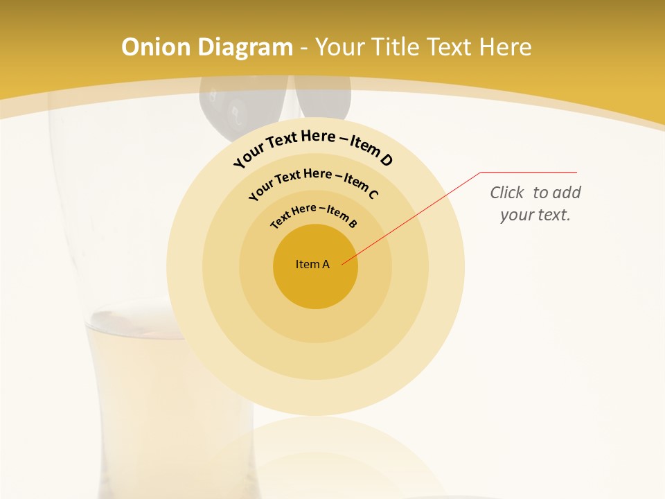 Drunk Driving Concept - Beer, Keys And Handcuffs PowerPoint Template