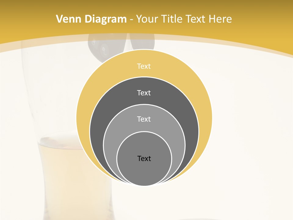 Drunk Driving Concept - Beer, Keys And Handcuffs PowerPoint Template