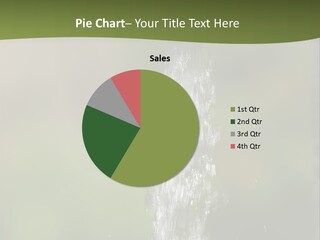 Open Tap With Running Water PowerPoint Template