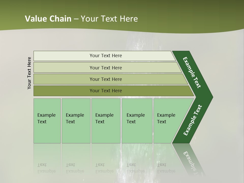 Open Tap With Running Water PowerPoint Template