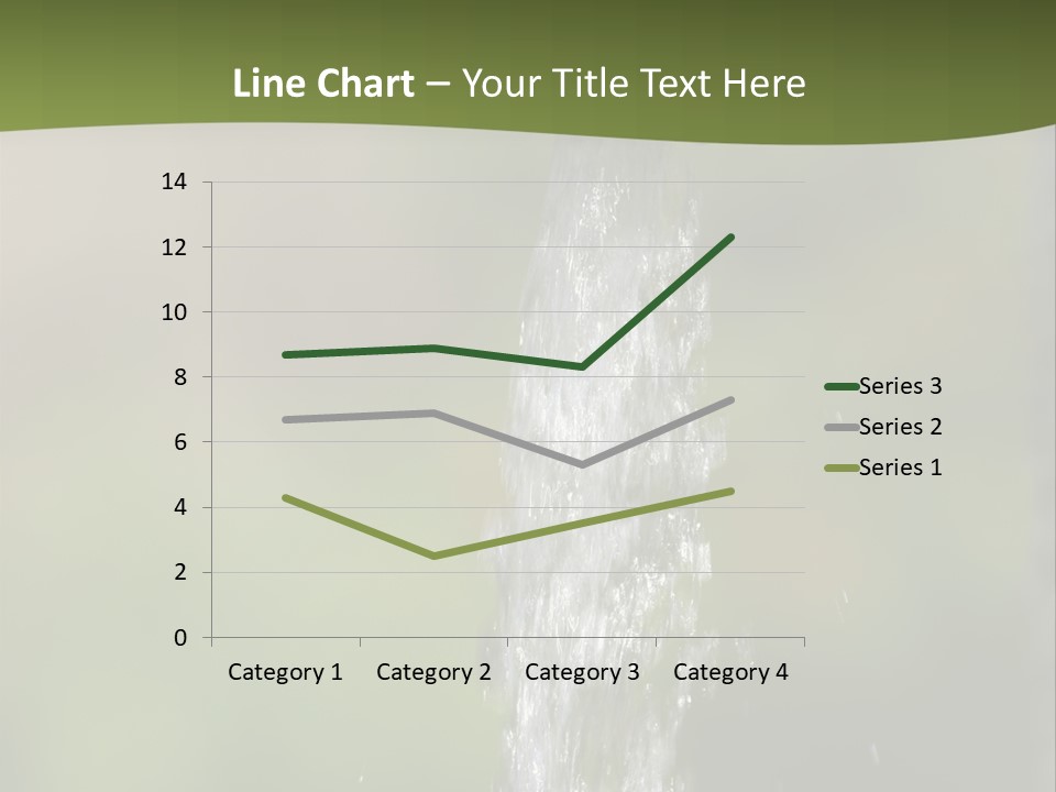 Open Tap With Running Water PowerPoint Template