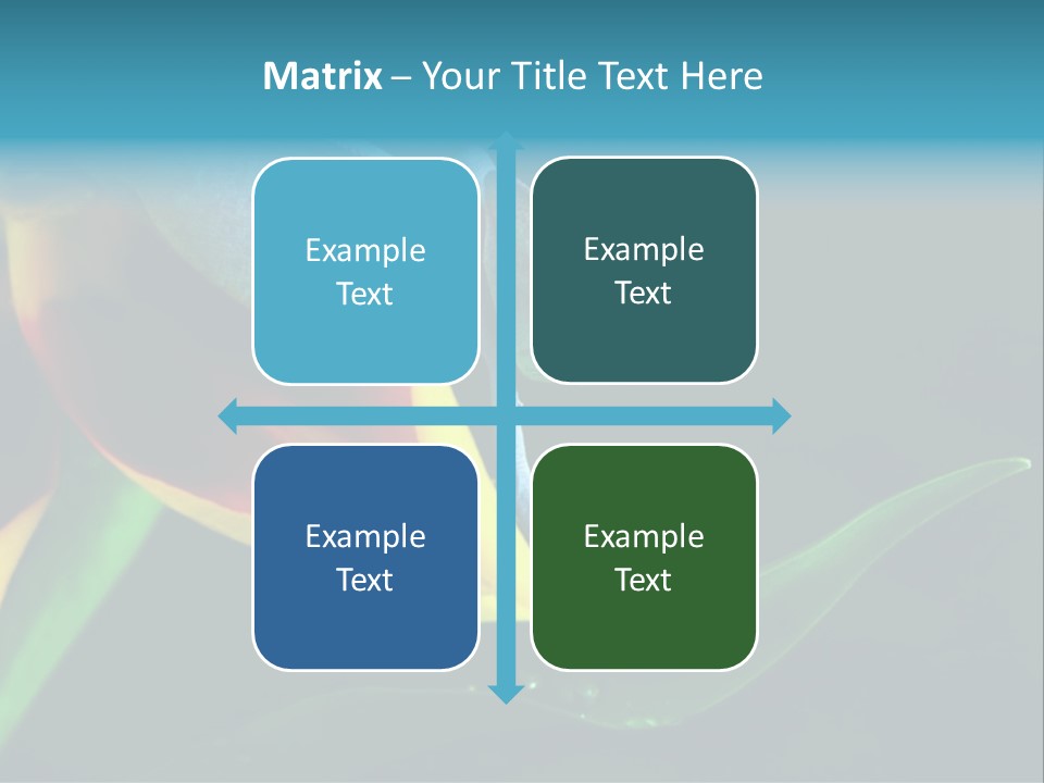 Chameleons Belong To One Of The Best Known Lizard Families. PowerPoint Template