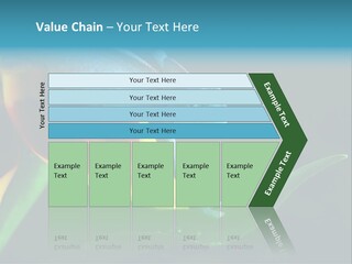 Chameleons Belong To One Of The Best Known Lizard Families. PowerPoint Template