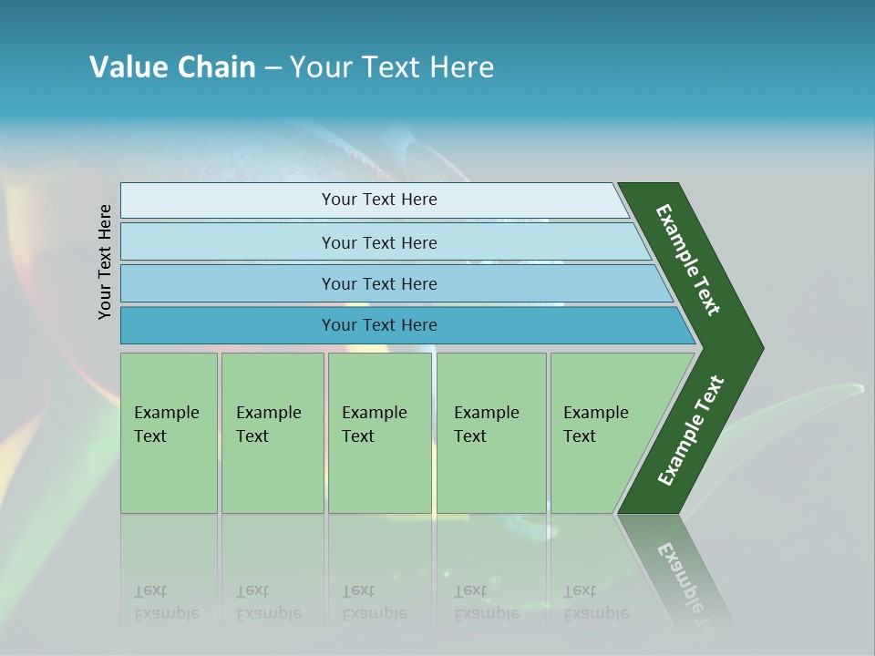 Chameleons Belong To One Of The Best Known Lizard Families. PowerPoint Template