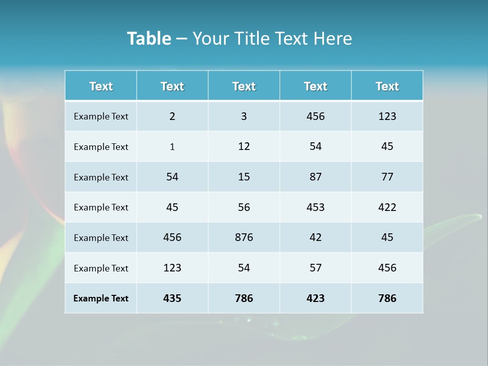 Chameleons Belong To One Of The Best Known Lizard Families. PowerPoint Template