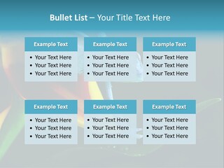 Chameleons Belong To One Of The Best Known Lizard Families. PowerPoint Template