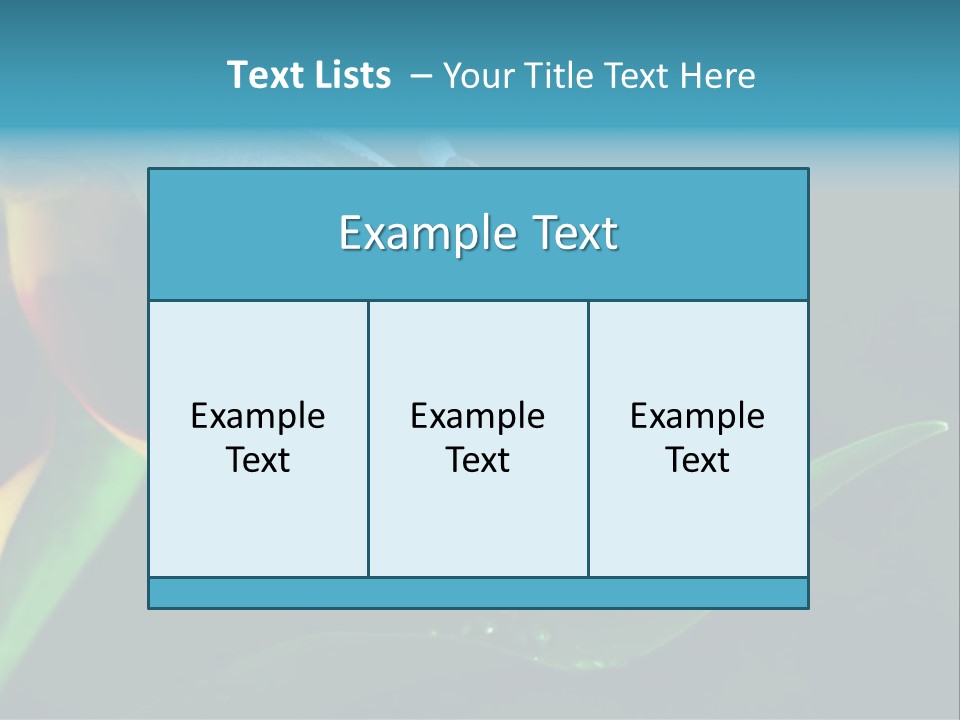 Chameleons Belong To One Of The Best Known Lizard Families. PowerPoint Template