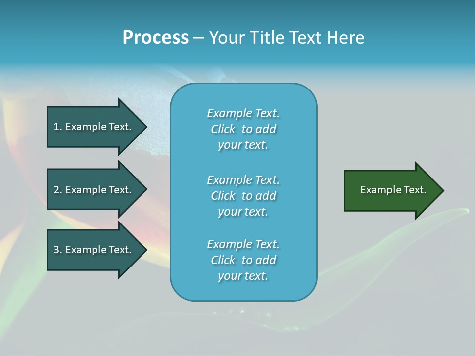 Chameleons Belong To One Of The Best Known Lizard Families. PowerPoint Template