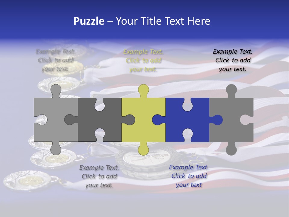 Medal & Ribbon PowerPoint Template