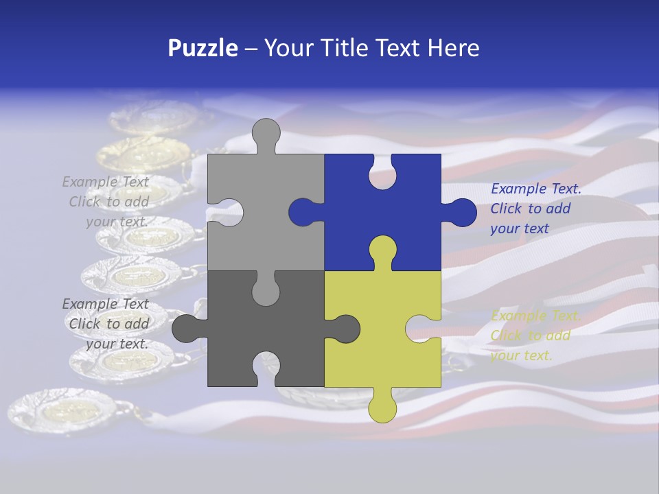 Medal & Ribbon PowerPoint Template