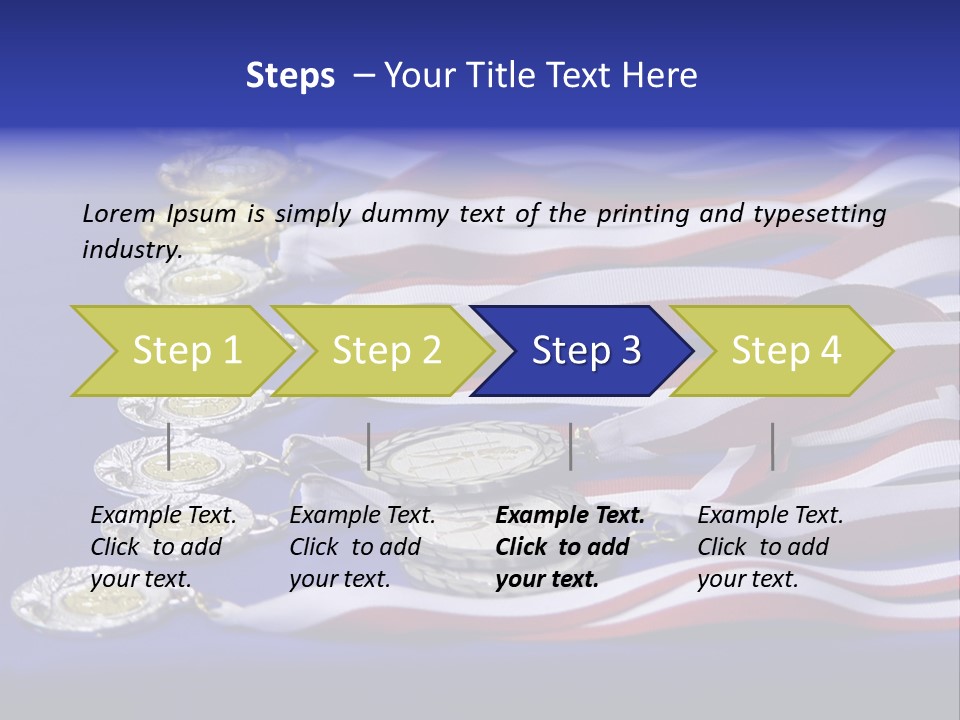 Medal & Ribbon PowerPoint Template