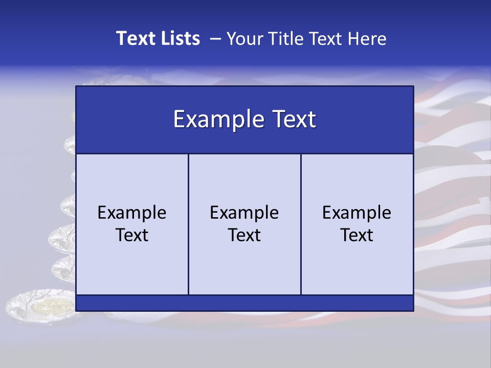 Medal & Ribbon PowerPoint Template
