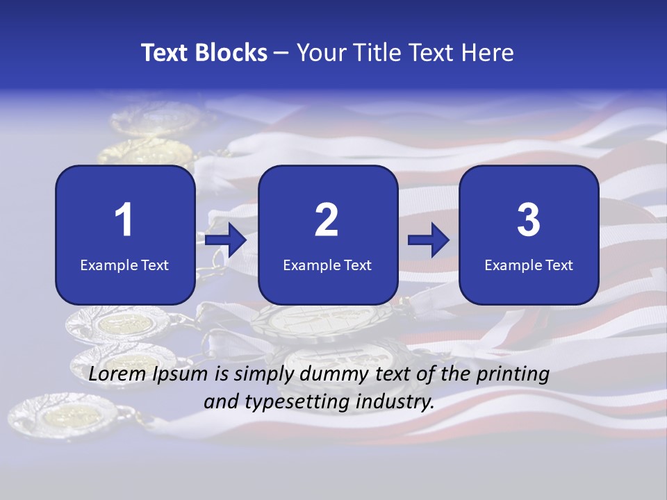 Medal & Ribbon PowerPoint Template
