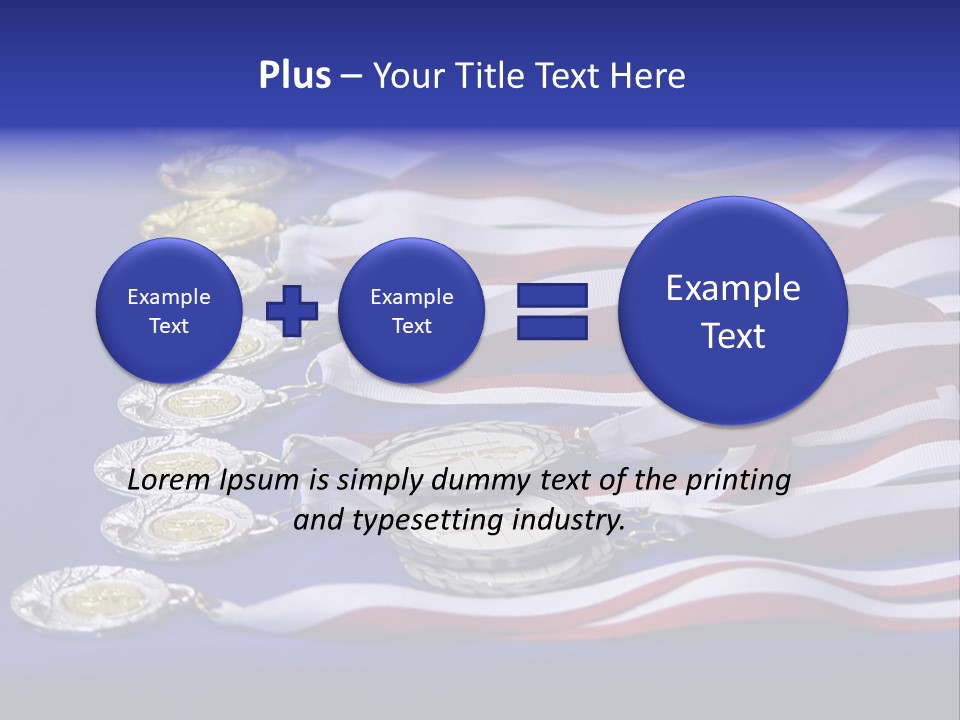 Medal & Ribbon PowerPoint Template