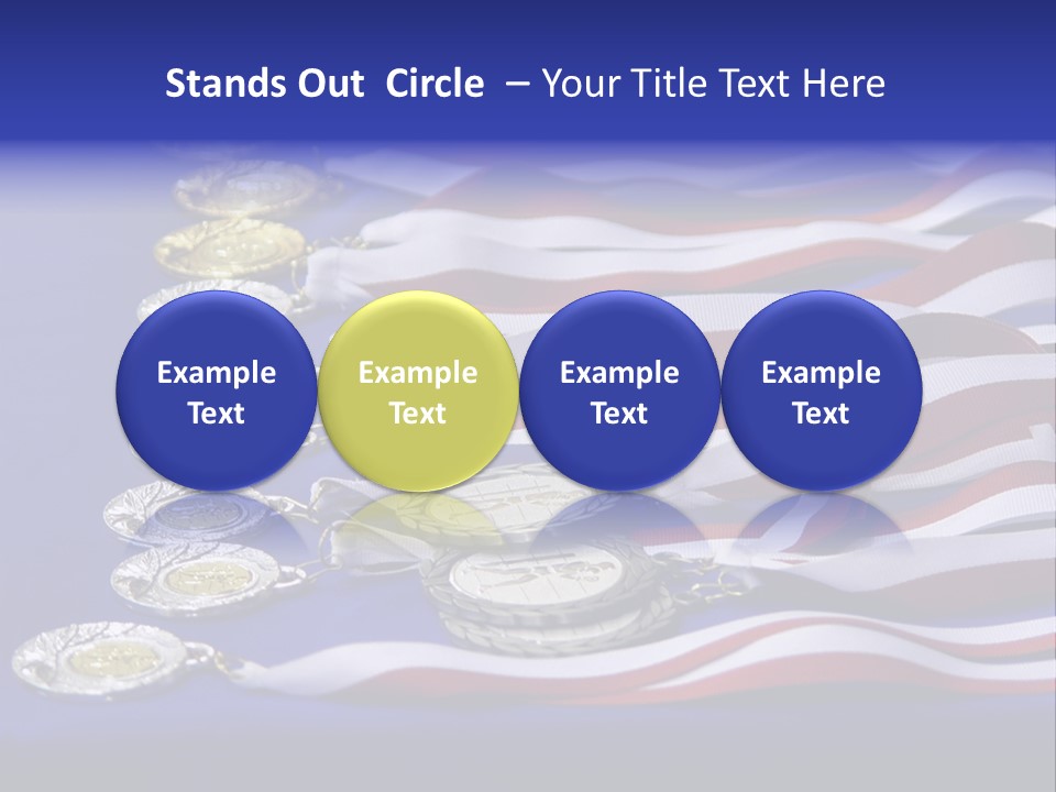 Medal & Ribbon PowerPoint Template