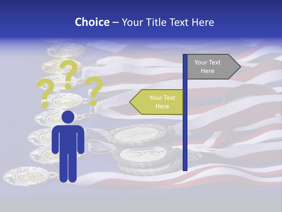 Medal & Ribbon PowerPoint Template