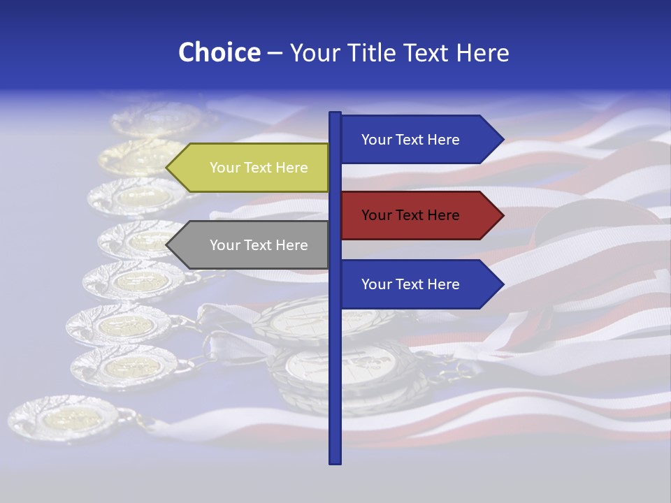 Medal & Ribbon PowerPoint Template