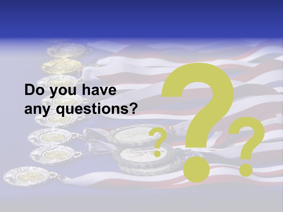 Medal & Ribbon PowerPoint Template