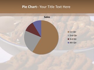 Plates Full Of Oatmeal Raisin And Chocolate Chip Cookies PowerPoint Template