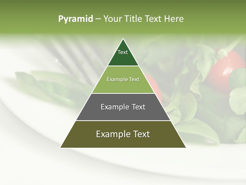 Fresh Green Salad PowerPoint Template