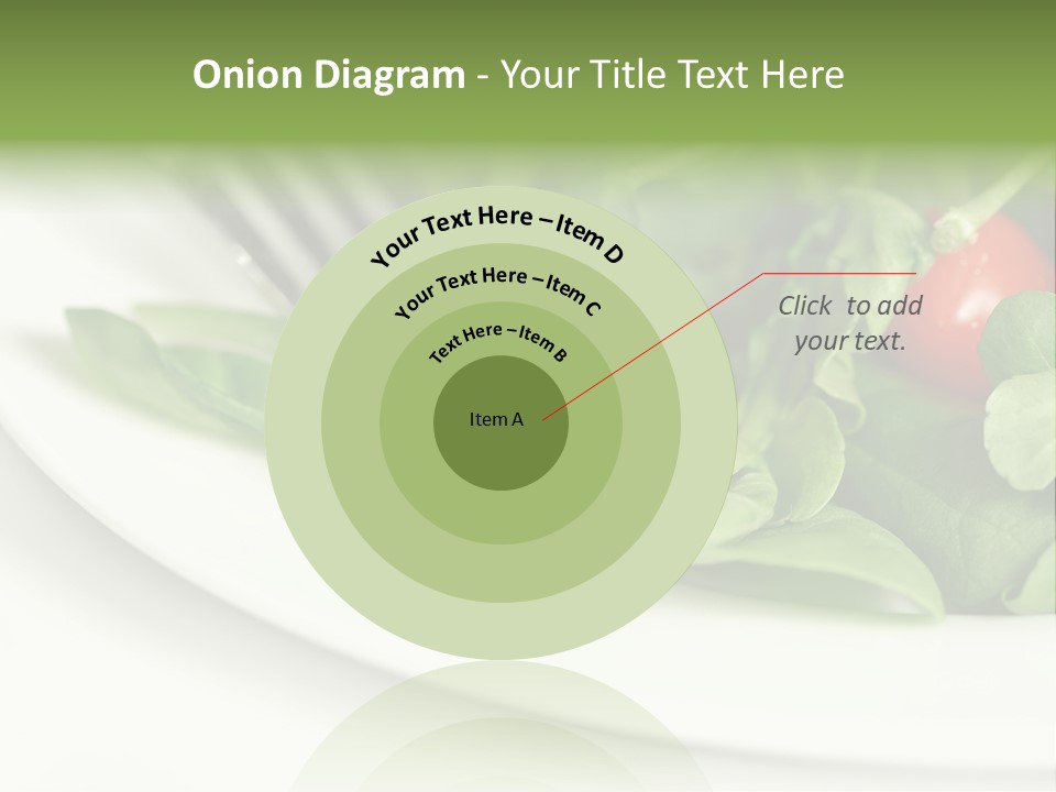 Fresh Green Salad PowerPoint Template