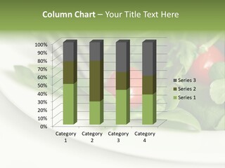 Fresh Green Salad PowerPoint Template