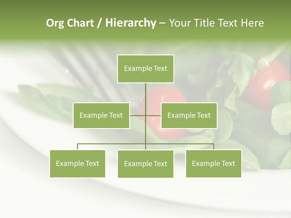 Fresh Green Salad PowerPoint Template