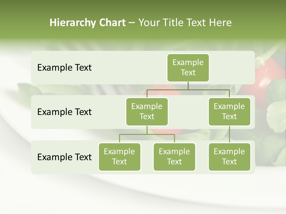 Fresh Green Salad PowerPoint Template