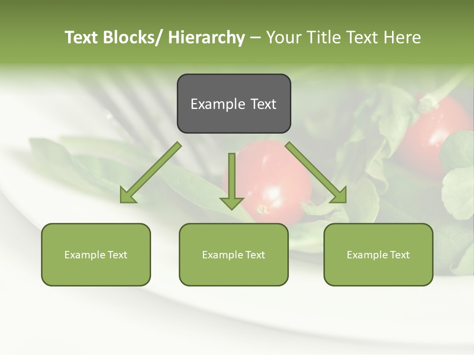 Fresh Green Salad PowerPoint Template