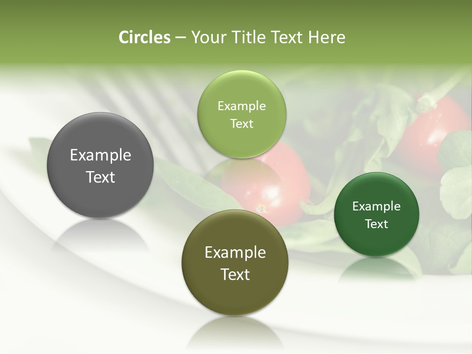 Fresh Green Salad PowerPoint Template