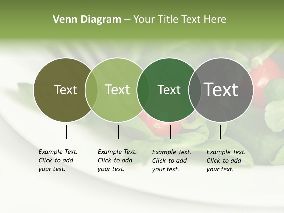 Fresh Green Salad PowerPoint Template