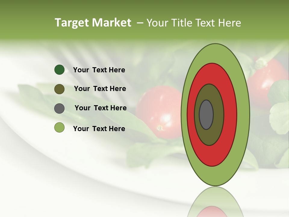Fresh Green Salad PowerPoint Template