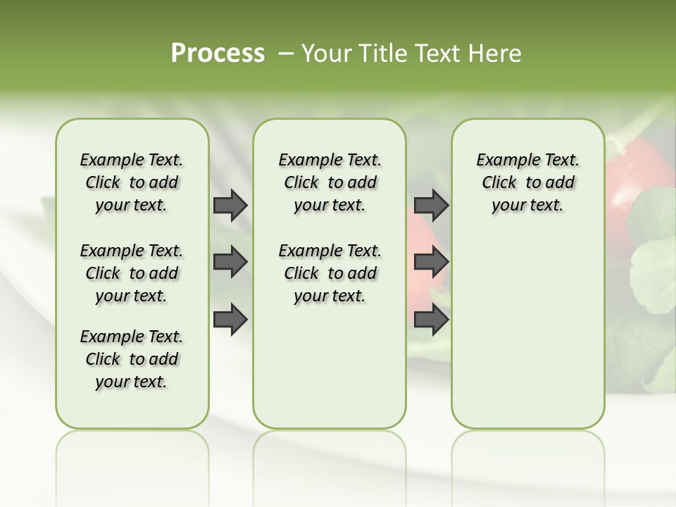 Fresh Green Salad PowerPoint Template