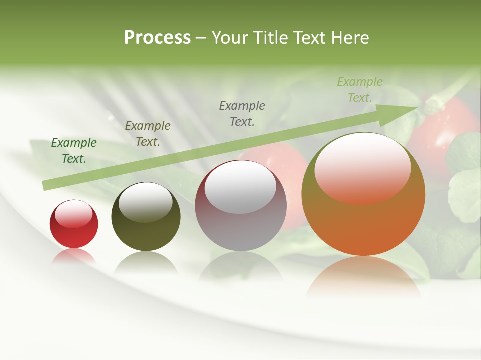 Fresh Green Salad PowerPoint Template