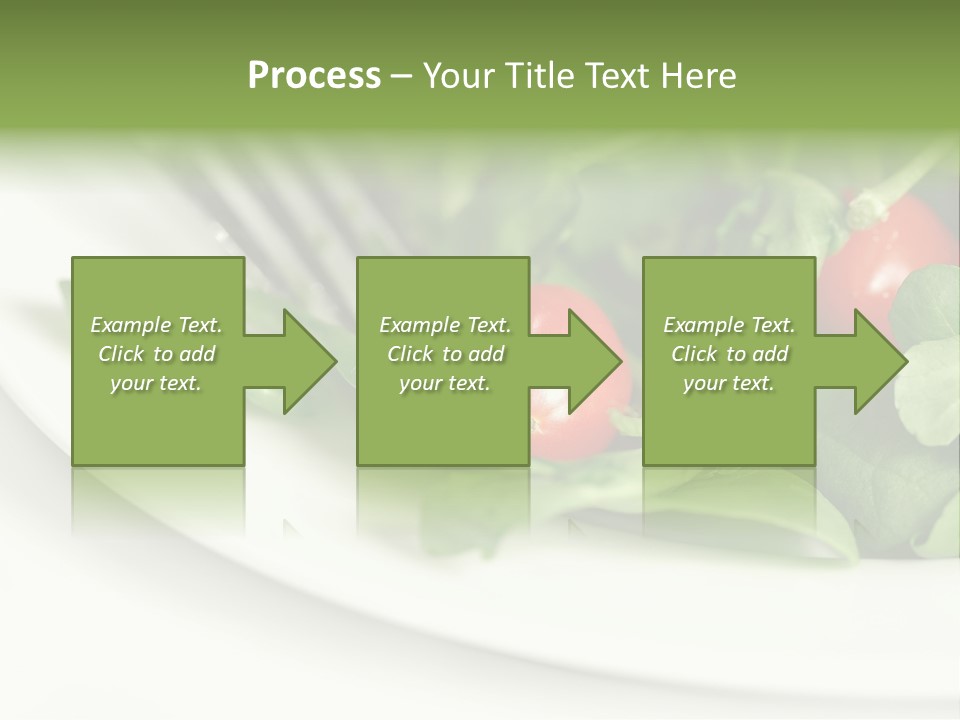 Fresh Green Salad PowerPoint Template