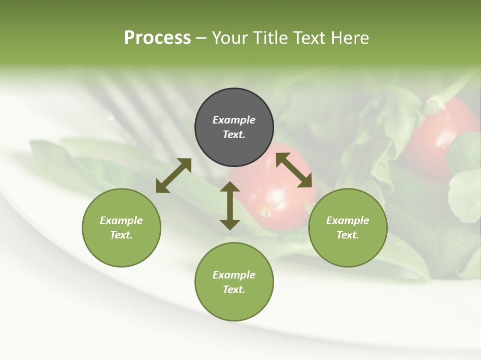 Fresh Green Salad PowerPoint Template