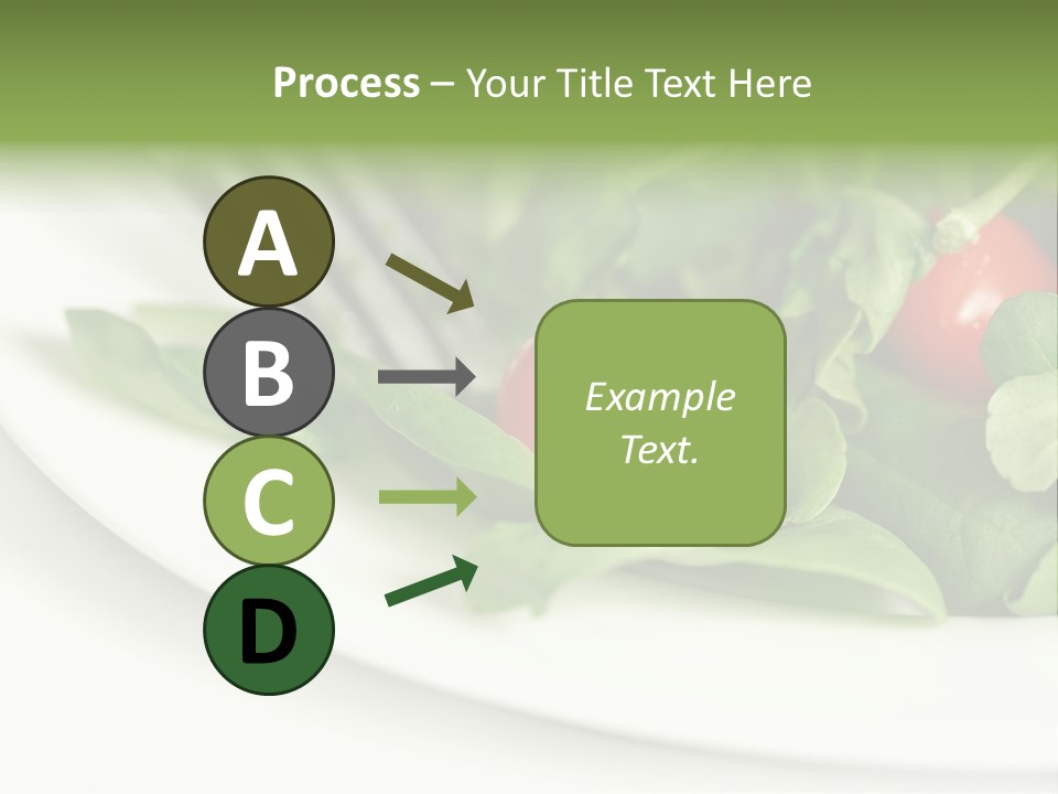 Fresh Green Salad PowerPoint Template