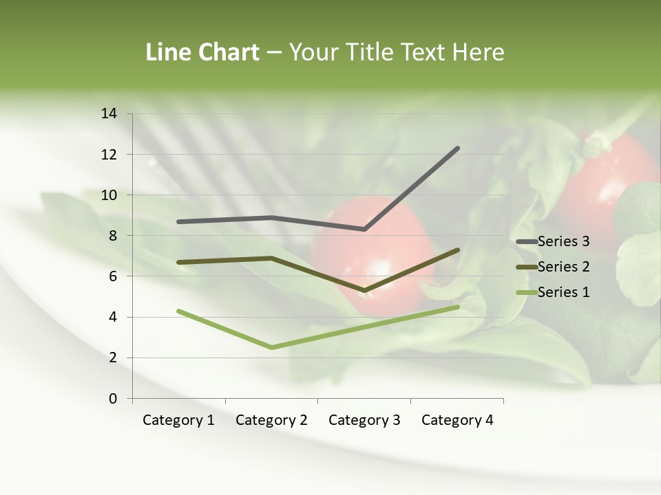 Fresh Green Salad PowerPoint Template
