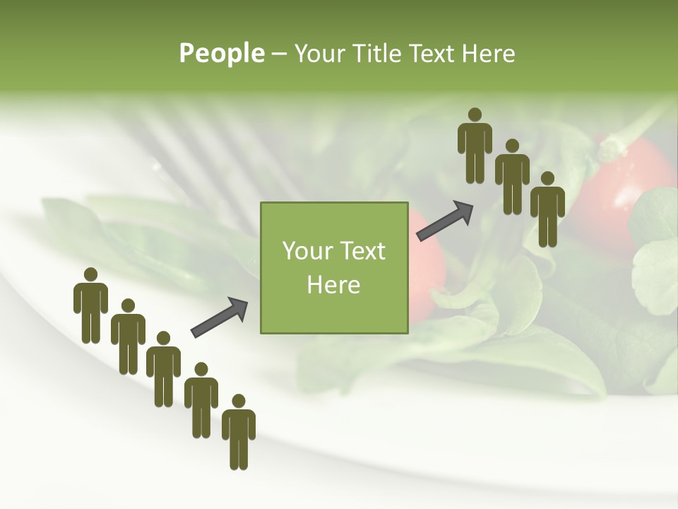 Fresh Green Salad PowerPoint Template