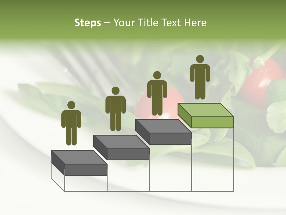 Fresh Green Salad PowerPoint Template
