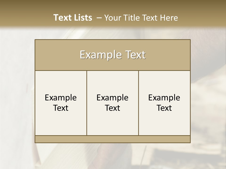 Home Builder's Hands Installing Siding PowerPoint Template
