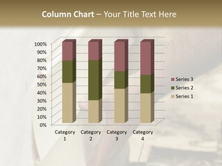 Home Builder's Hands Installing Siding PowerPoint Template