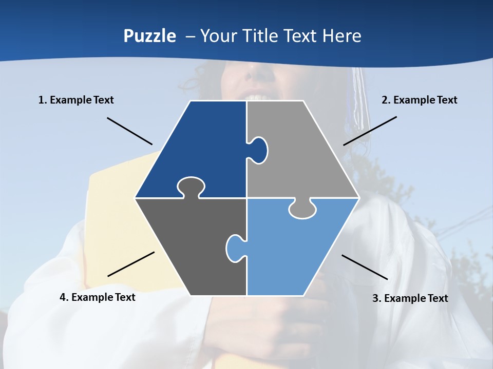 Happy Graduate Female Student Holding A Big Pile Of Textbooks And Folders PowerPoint Template