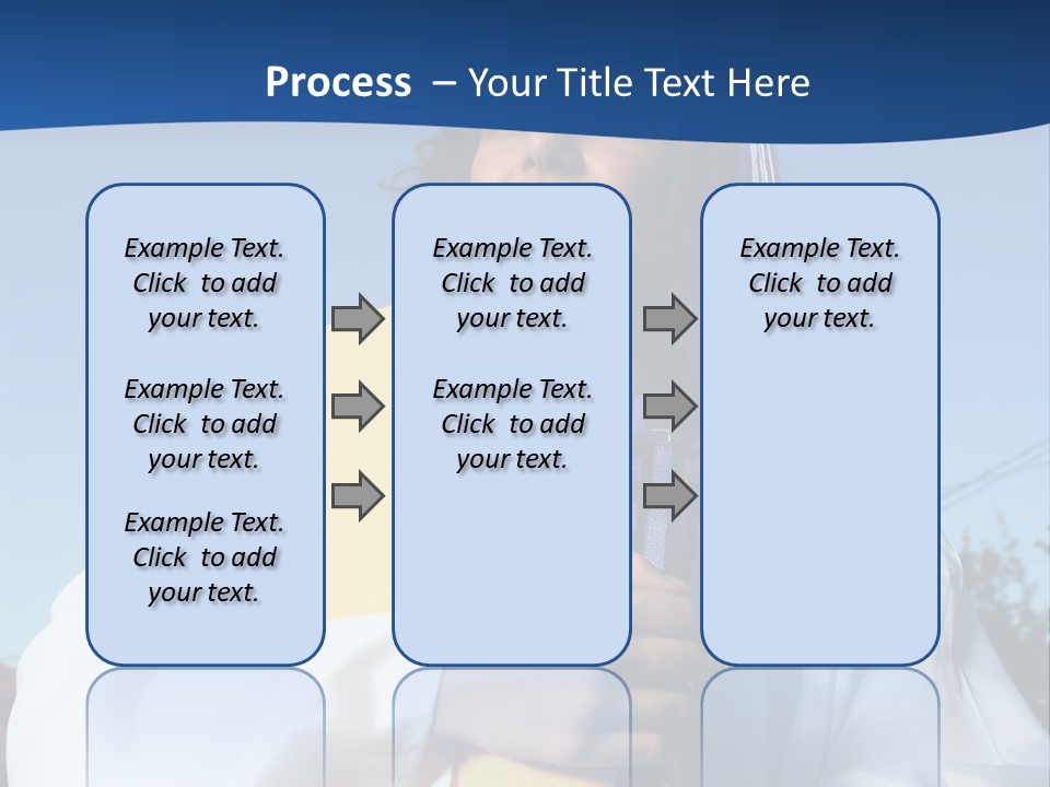 Happy Graduate Female Student Holding A Big Pile Of Textbooks And Folders PowerPoint Template