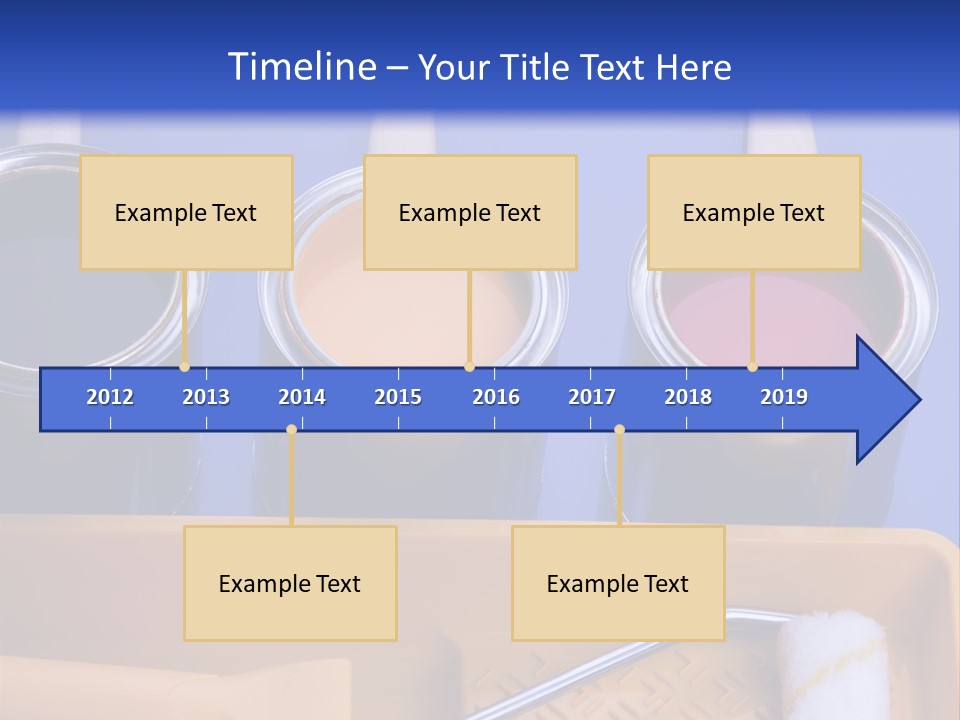 Paint And Brush PowerPoint Template